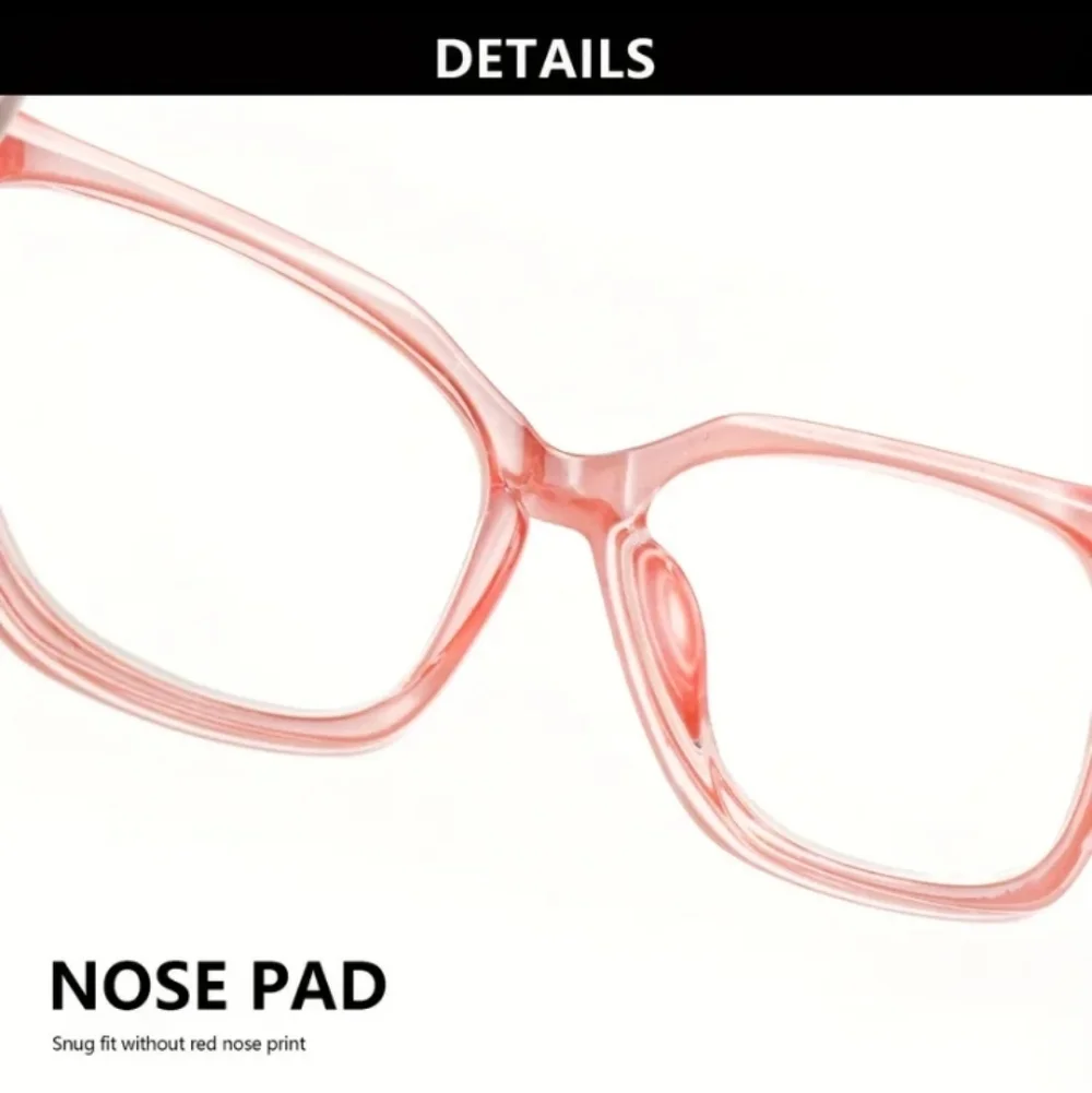 +2.50 Chic Blush Pink Retro Style Reading Glasses